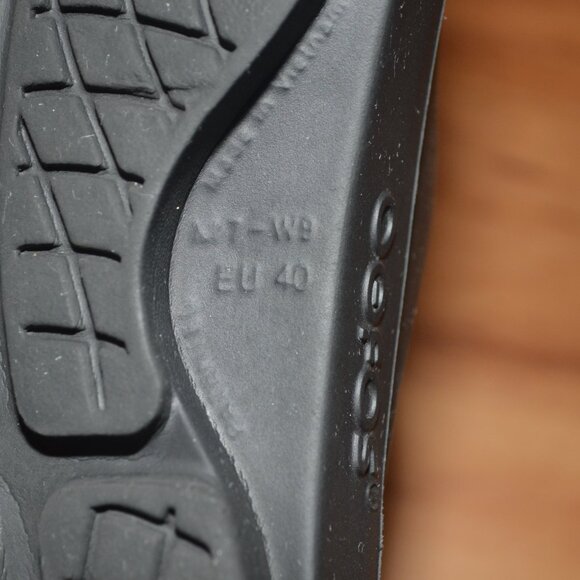 OOFOS Women's OOahh Black Platform Heel Women’s Comfort Slide Sandals Size 9 - Picture 7 of 7